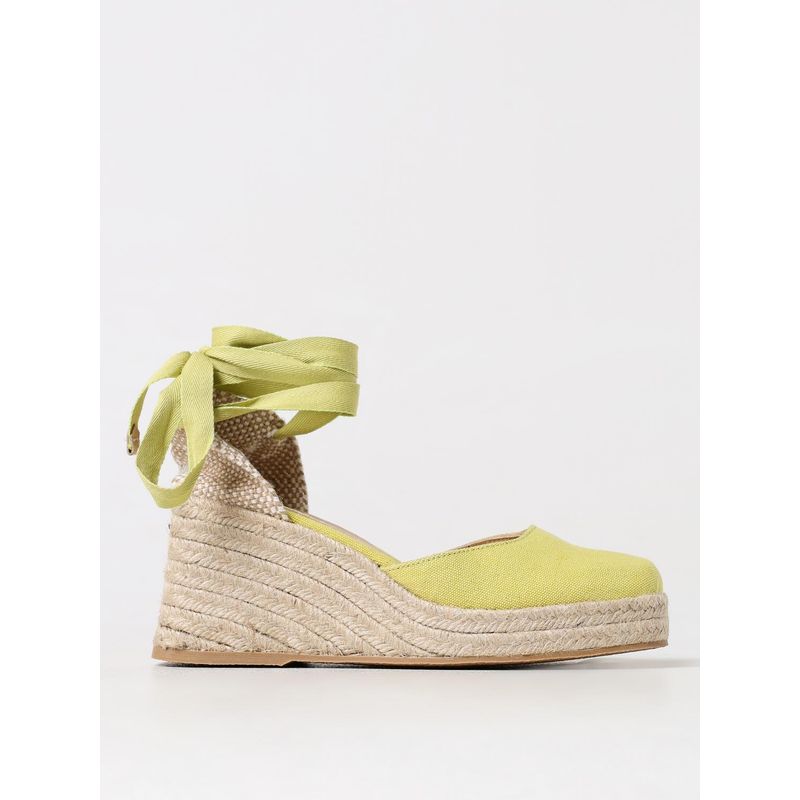 Casta&Ntilde;Er Wedge Shoes Woman Yellow